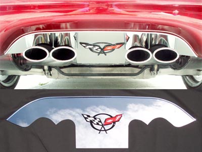 Corvette Exhaust Panel - Corvette Exhaust Plate